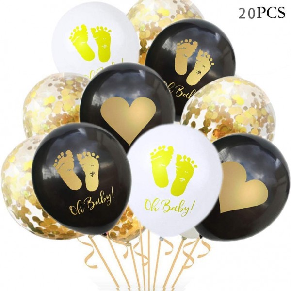 Shower Balloons Confetti Birthday Supplies