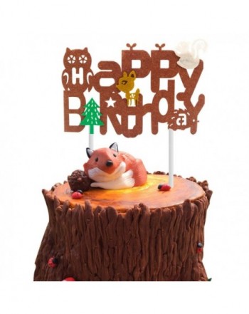 Woodland Creatures Birthday Supplies Decoration