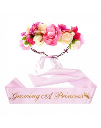 Growing Princess Sash Flower Crown