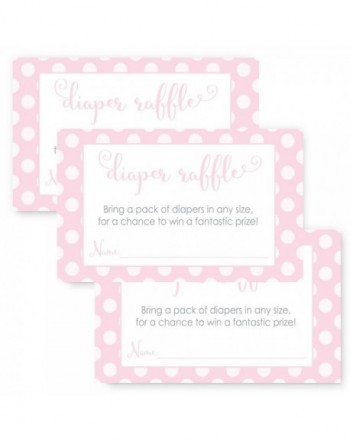 Shower Diaper Raffle Invitation Insert