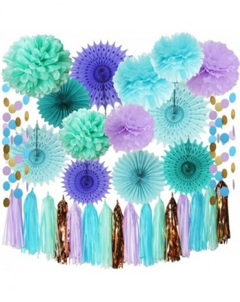 Mermaid Party Supplies Decorations Birthday