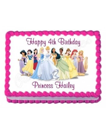 DISNEY PRINCESS decoration edible birthday