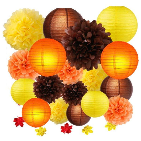 Thanksgiving Decoration Lanterns Confetti Decorate