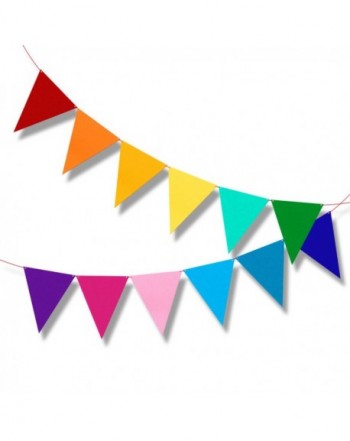 Multicolor Bunting Carnival Birthday Decorations