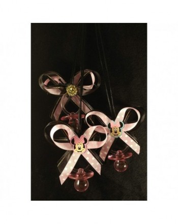 Minnie Shower Ribbon Pacifier Necklace