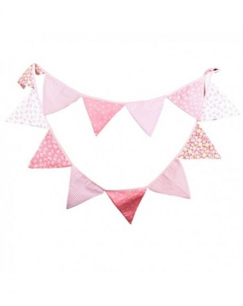 Vintage Bowknot Triangle Birthday Decoration