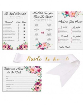Vintage Watercolor Flower Themed Bridal