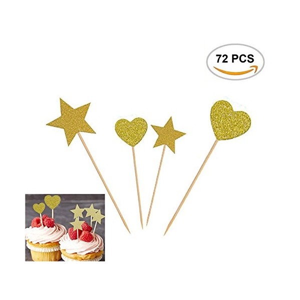 TKOnline Cupcake Toppers Bridal Valentines Weddings