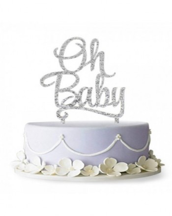 Silver Topper Shower Birthday Supplies