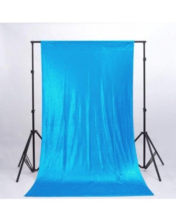 ShinyBeauty Fabric Backdrop 5FTx7FT Turquoise