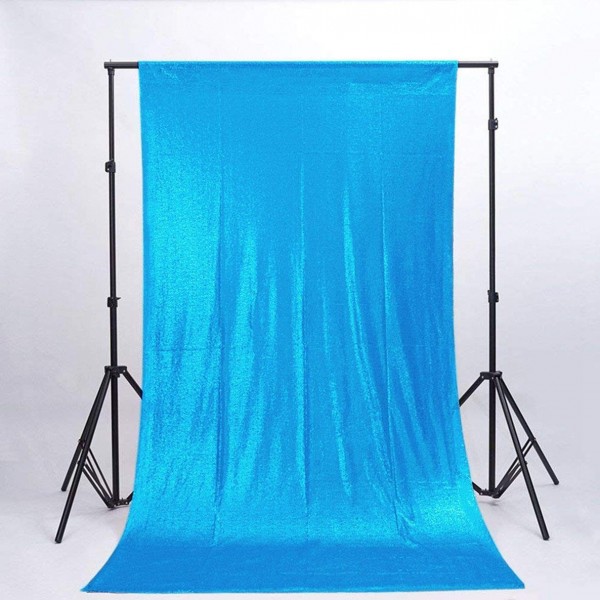 ShinyBeauty Fabric Backdrop 5FTx7FT Turquoise
