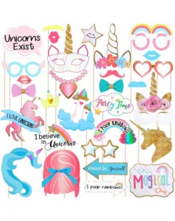 Unicorn Birthday Supplies Decorations Shower