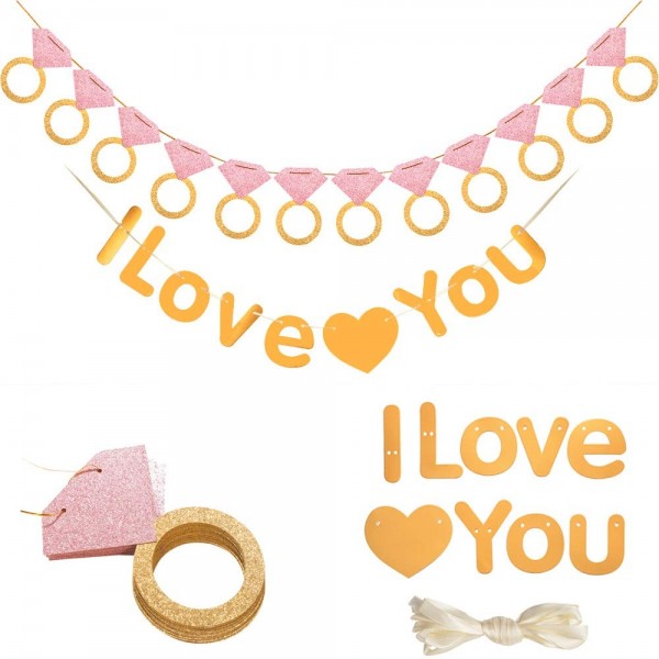 LONGBLE Decoration Engagement Anniversary Valentines LONGBLE Decoration Engagement Anniversary Valentines