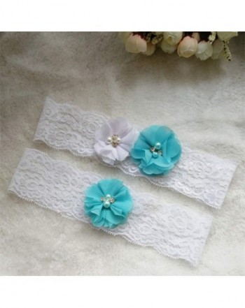 Unbranded White Chiffon Flower Garter