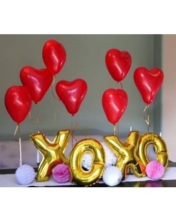 Anniversary XOXO Balloon Set Valentines