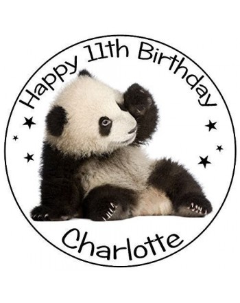 Panda PERSONALISED Birthday Topper Decoration