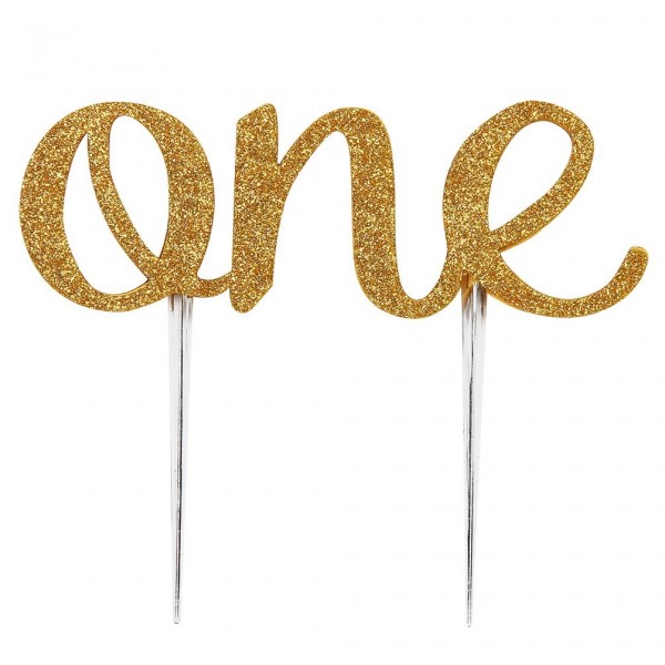 INNORU Topper Birthday Decoration Glitter INNORU Topper Birthday Decoration Glitter