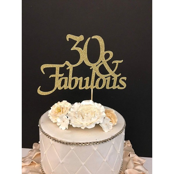 Funlaugh Glitter Birthday Fabulous Decortions