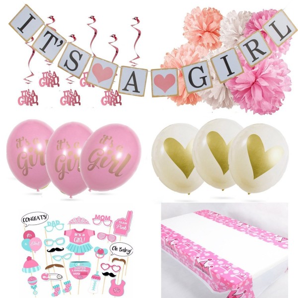 Gender Reveal Baby Shower Decorations