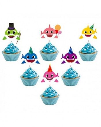Cupcake Toppers Laughing Birthday Decorations
