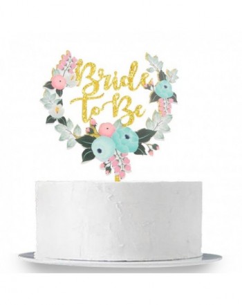 INNORU Garland Bride Cake Topper