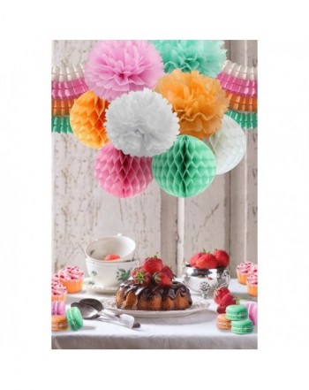 Flowers Four Leaf Honeycomb Decoration Birthday