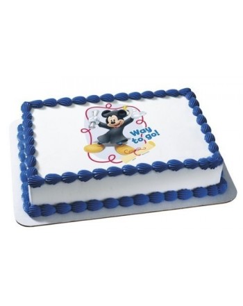 Mickey Graduate Personalized Edible Topper