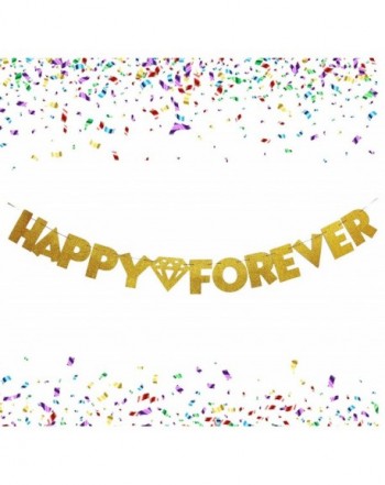 FOREVER Banner Wedding Bachelorette Decorations