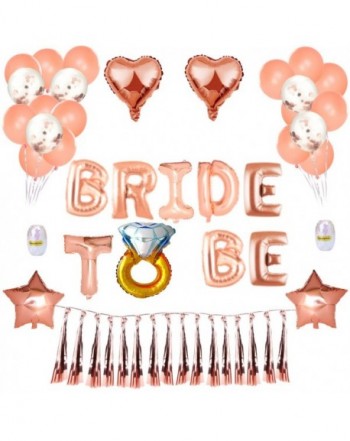 Rose Gold Bachelorette Party Decorations