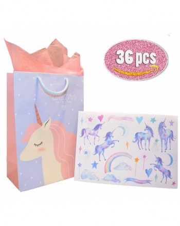 Unicorn Tissue Stickers Birthday Favors