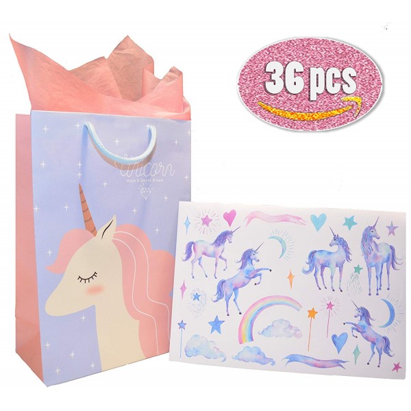 Unicorn Tissue Stickers Birthday Favors