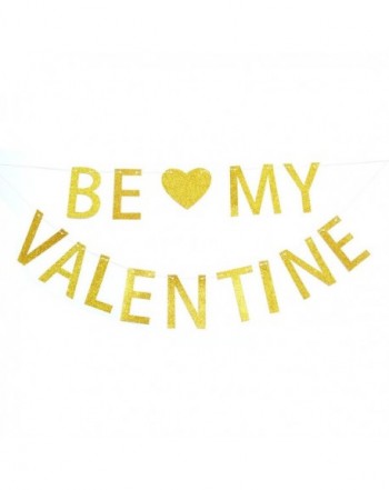 Valentine Glitter Banner Happy Valentines Banner