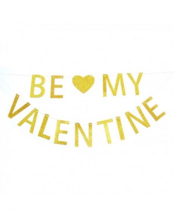 Valentine Glitter Banner Happy Valentines Banner