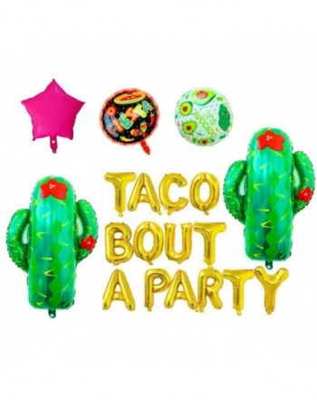 Taco Bout Party Foil Balloons