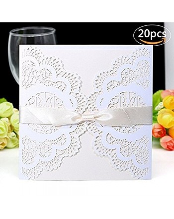 Invitations Cordliya Including Envelopes Creamy White