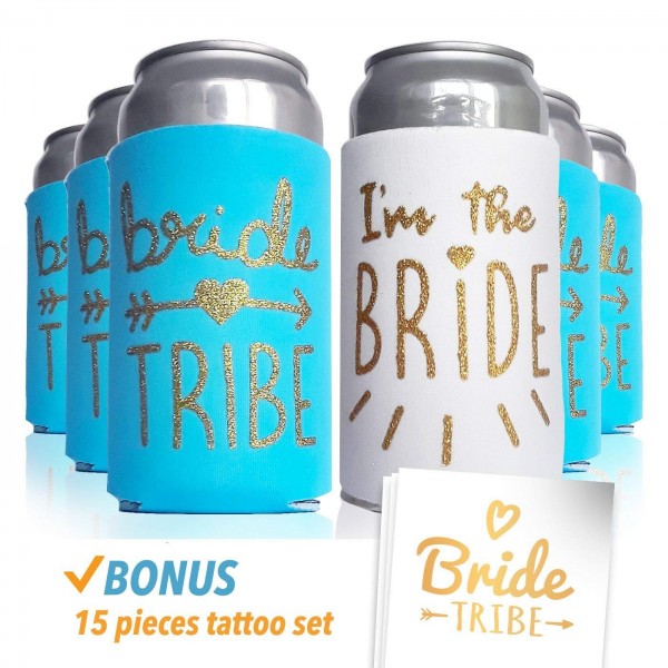 BRIDE TRIBE CAN COOLERS Bachelorette