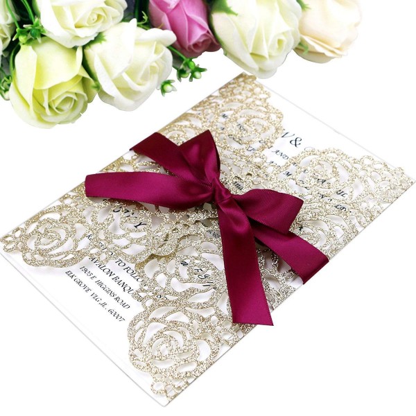 PONATIA Burgundy Invitations Engagement Graduation PONATIA Burgundy Invitations Engagement Graduation