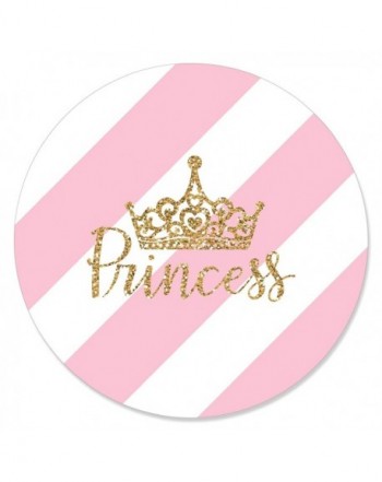 Little Princess Crown Birthday Sticker