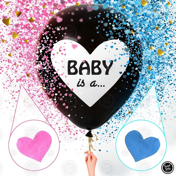 Sweet Baby Balloons Confetti Decoration