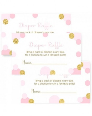 Shower Diaper Raffle Invitation Insert