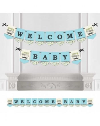 Dashing Little Man Mustache Decorations