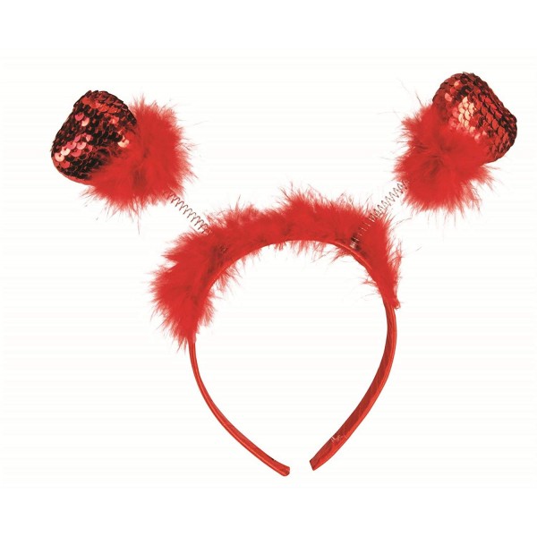 Valentines Sequin Heart Boppers Headband