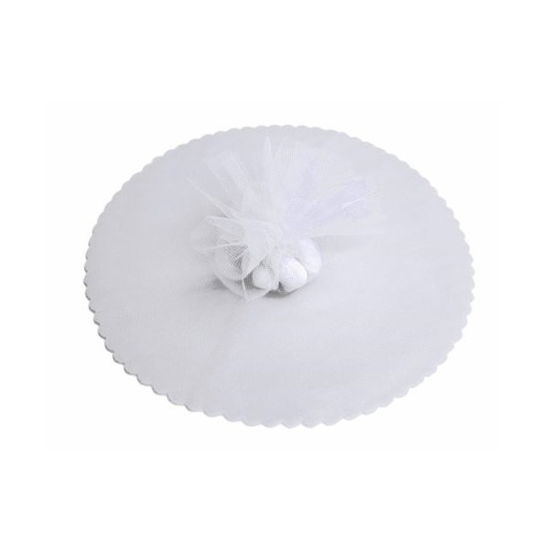 BalsaCircle 9 Inch White Fabric Circles