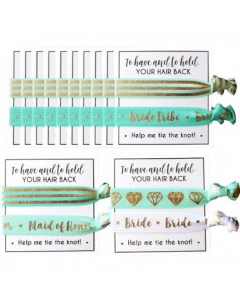 Set Bride Tribe Hair Ties