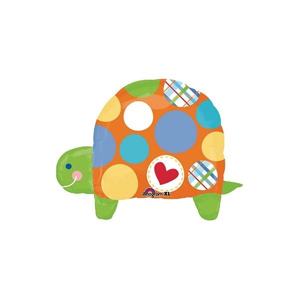 Turtle Balloon Mylar Birthday Shower