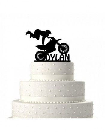 Personalized Motocross Freestyle Birthday Decoration