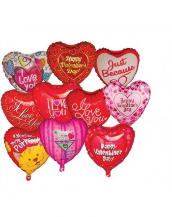 18 Mylar Valentine Balloon Assortment