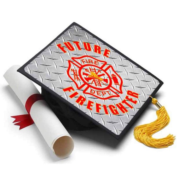 Tassel Toppers Future Firefighter Decorations