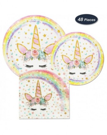 AMZTM Magical Unicorn Party Supplies