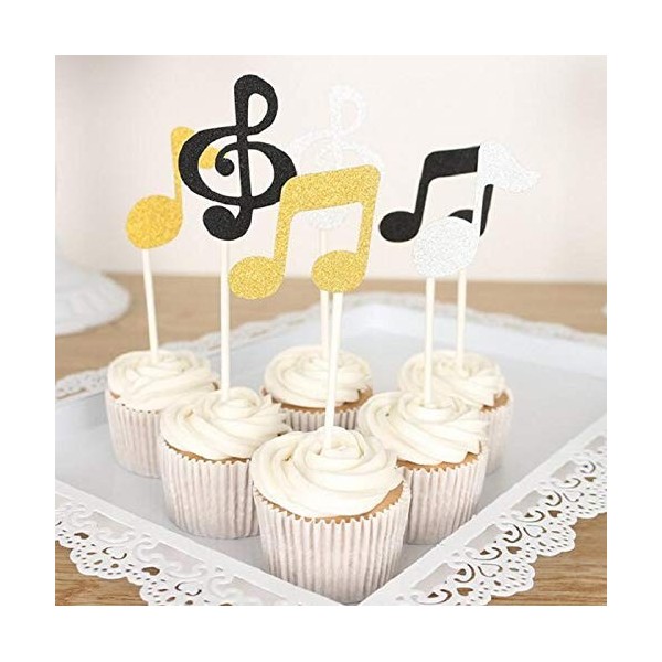 Toppers Cupcake Decorations Birthday Multi color